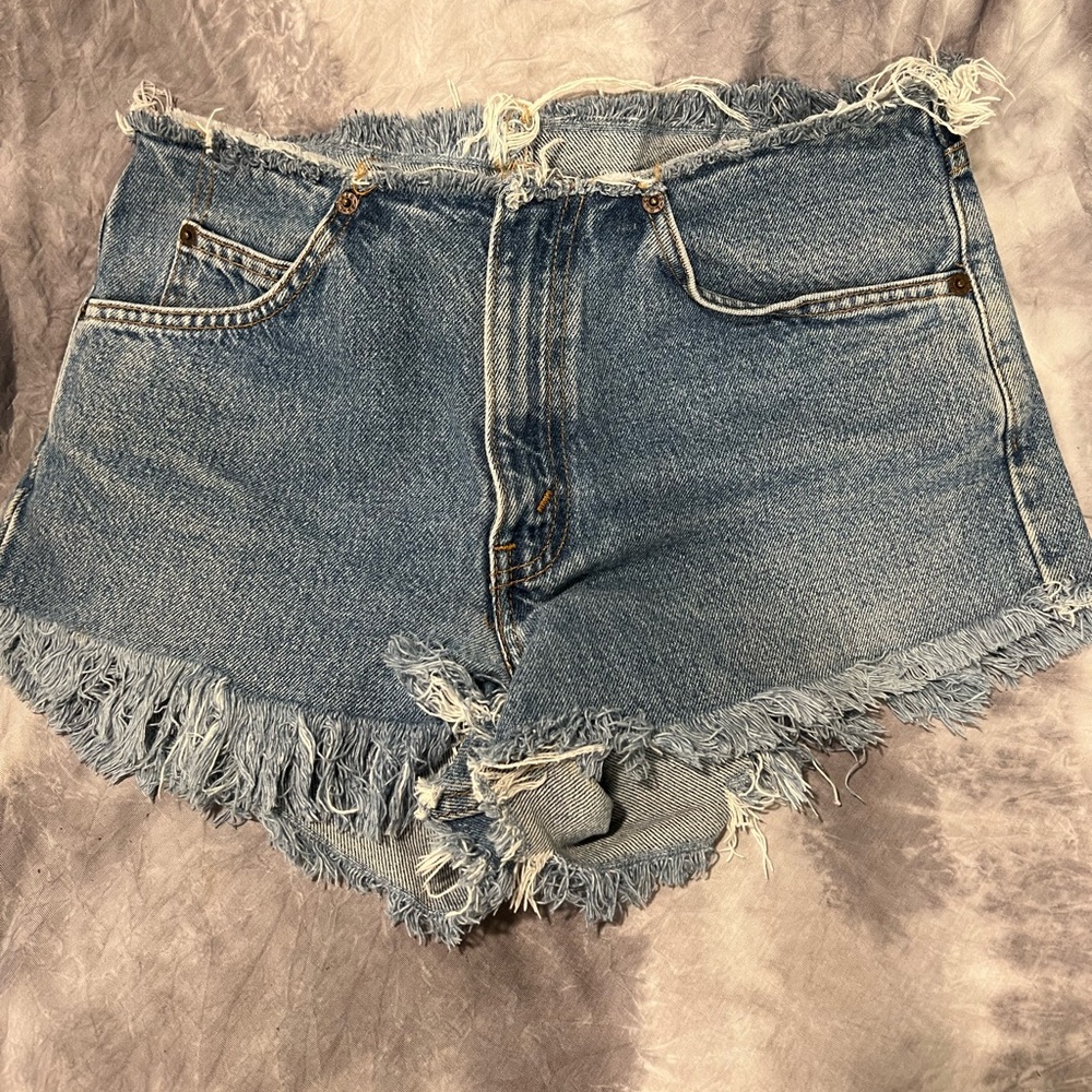 Custom Handmade Levi Denim Shorts